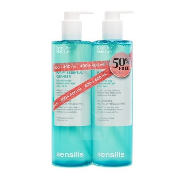 Sensilis Purify Essential Cleanser PMO 2x400ml