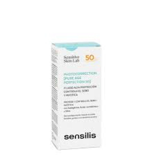 Protetor Solar Sensilis Photocorrection Pure Age Perfection SPF50 40ml
