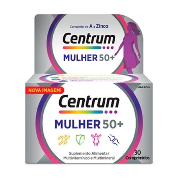 Centrum Mulher50+ Comp X 30 comps