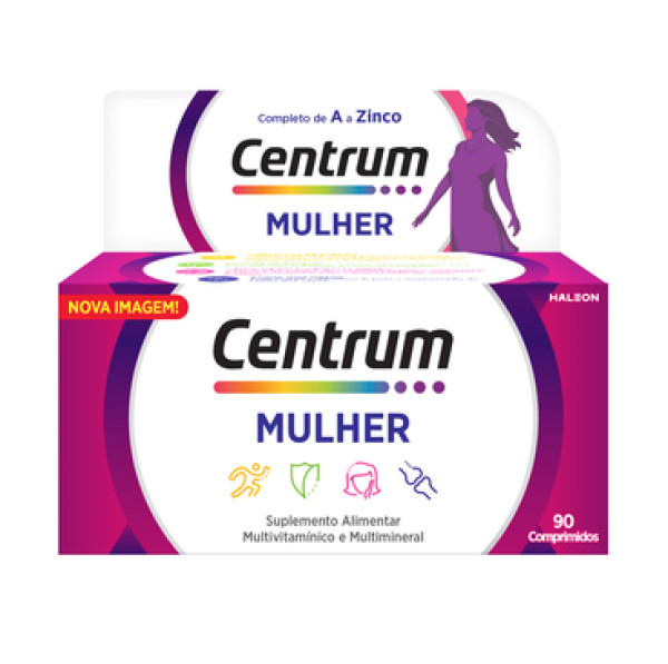 Centrum Mulher Comp Rev X 90 comps
