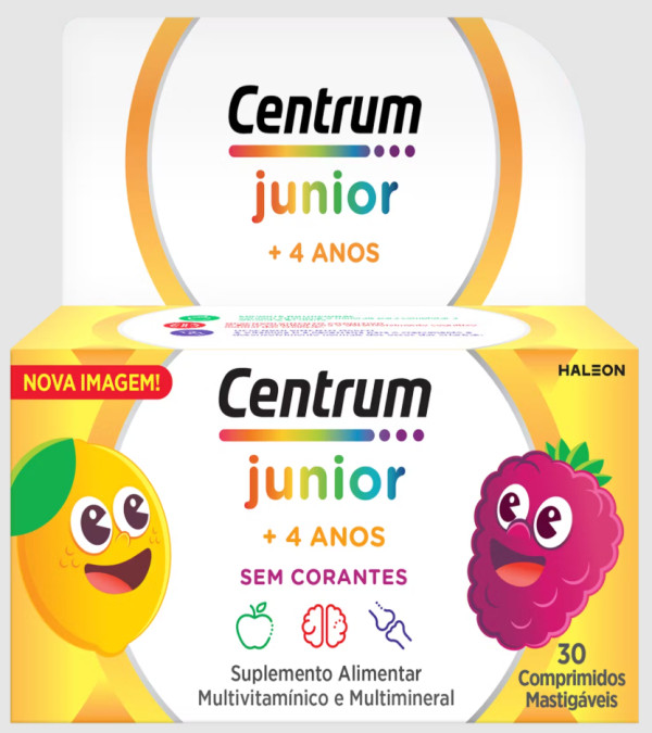 Centrum Junior Comprimidos Mastigáveis X30