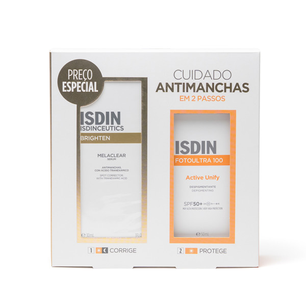 Isdin Fotoultra Active Unify/Melaclear Pack Anti-manchas