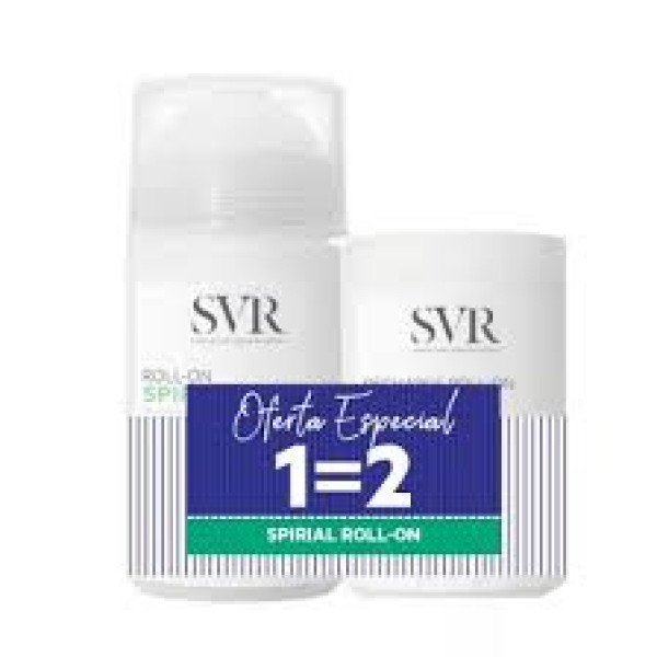 SVR Spirial Desodorizante Roll-On Recarga 50ml + Recarga 50ml