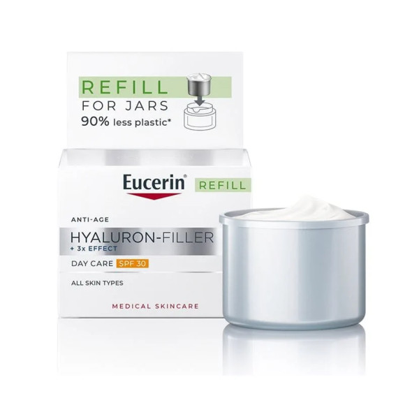 Eucerin Hyalurn filler 3xEffect Creme Dia Fps30 Refill 50Ml