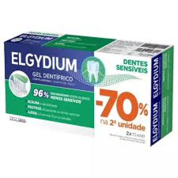 Elgydium Duo Dentes Sens 70% 2ª Uni