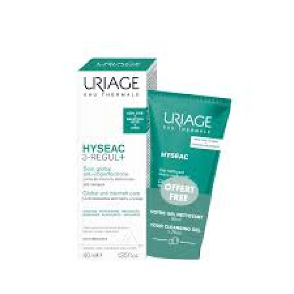 Uriage Hyseac 3-Regul - 40ml + Gel Limpeza - 50ml