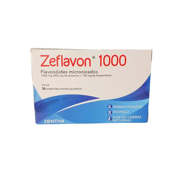 Zeflavon 1000 , 1000 Mg Blister 30 Unidade(S) Comprimidos Revestidos Película