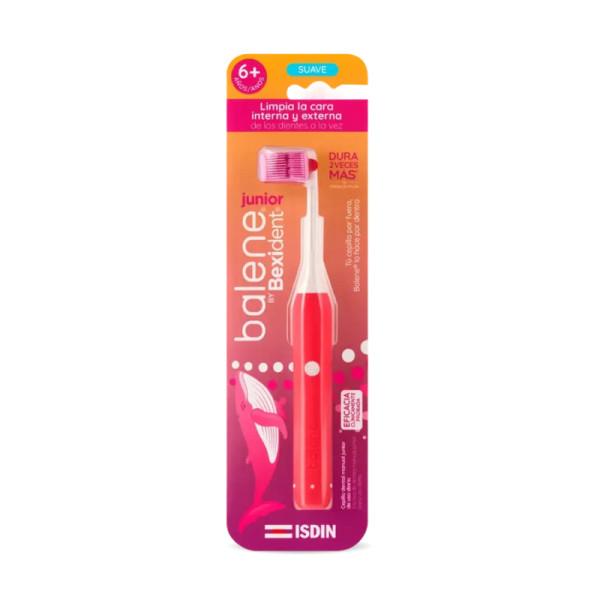 Balene by Bexident Junior Escova Infantil Rosa +6 Anos