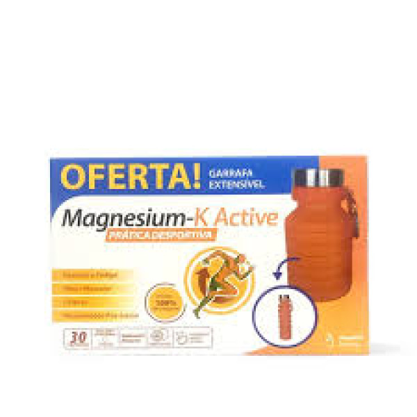 Magnesium K Active Comp X30+Garrafa Extensível