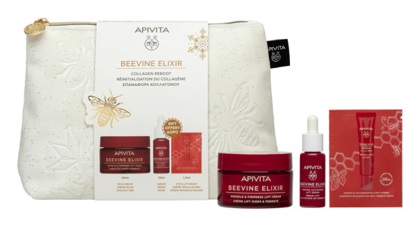 Apivita Beevine Elixir Gift Pouch (with Rich Cream)