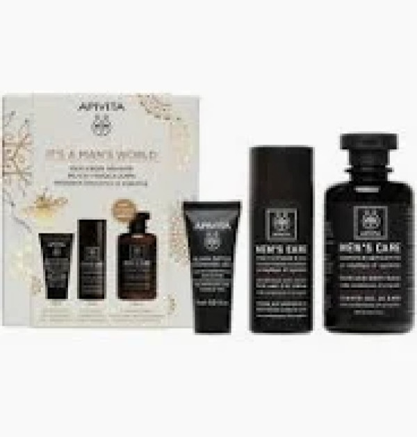 Apivita Homem Crrug50+Gel Limp+Ofch/Gel