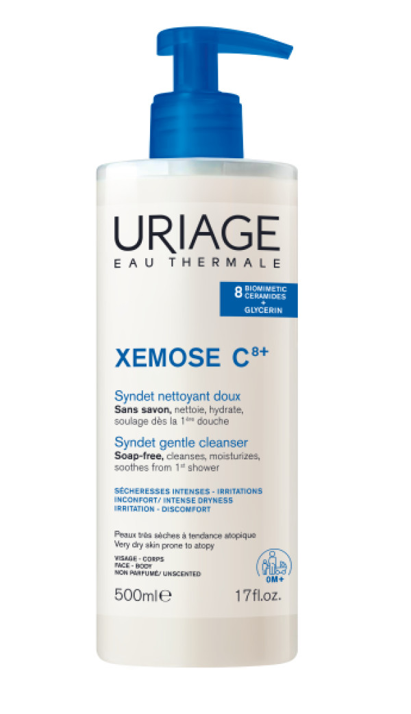 Uriage Xemose C8 Syndet Limpeza Suave 500Ml
