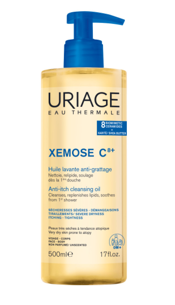 Uriage Xemose C8 Oleo Lavante Apaziguante 500Ml
