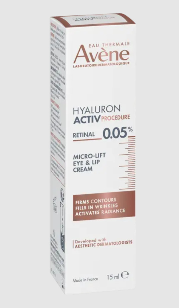 Avene Hyaluron Activ Procedure Creme Olhos/Lábios 15Ml