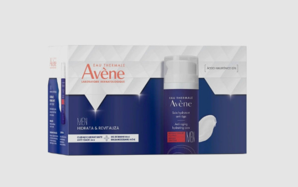 Avene Homem Cuidado Hidratante Envelhecimento Kit Natal25