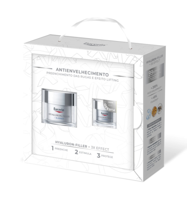 Eucerin Hyaluron Filler 3x Effect Creme dia Spf30 + Oferta 20Ml Xmas25