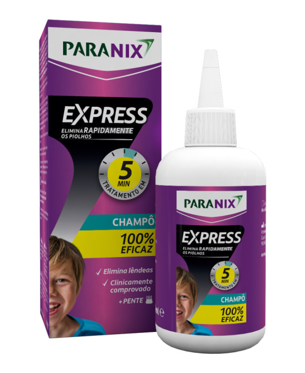 Paranix Express Champô Tratamento Piolhos 200Ml