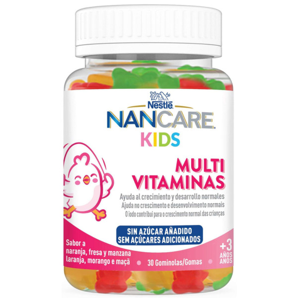 Nancare Kids Multivitaminas Gomas X30