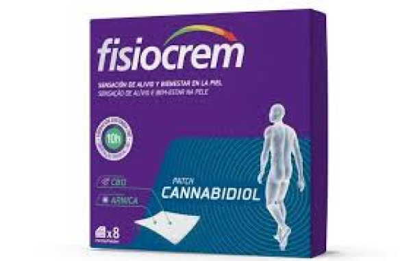 Fisiocrem Patch Cannabidiol X8