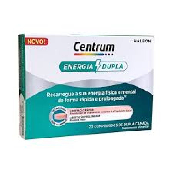 Centrum Energia Dupla Comprimidos X20