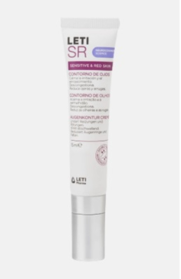 LetiSR Contorno de Olhos Anti-vermelhidão15Ml