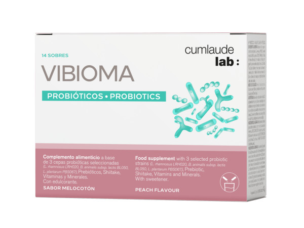 Cumlaude Vibioma Saquetas x 14+Oferta Higiene Intima CLX 50ml