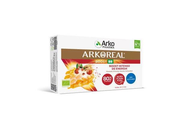 Arkoreal Boost Bio Int Energia Solução Ampolas x10