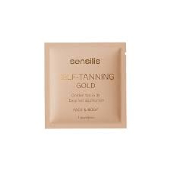 Sensilis Self Tanning Gold Toalhitas X6