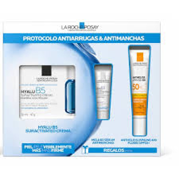La Roche Posay Coffret - Protocolo Antirrugas e Antimanchas - Hyalu B5 Suractivated