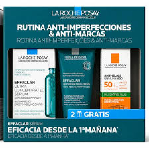La Roche Posay Coffret - Rotina Anti-Imperfeições e Anti-Marcas - Effaclar Sérum