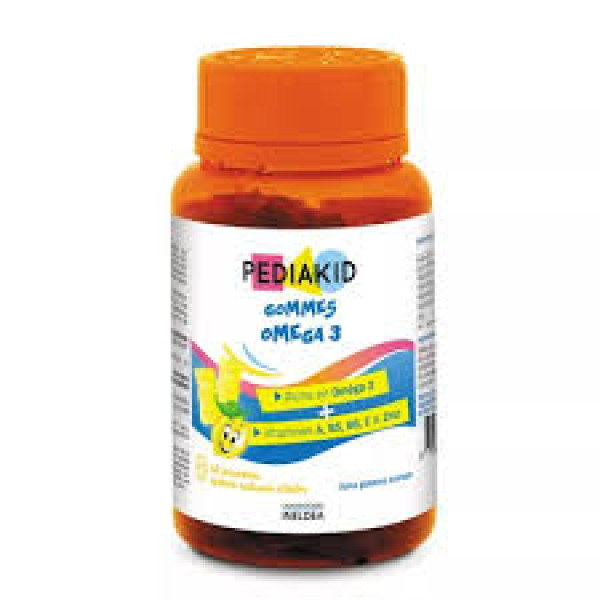 Pediakid Omega-3 Gummies Limao X60
