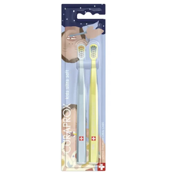 Curaprox Escova Dentes Kids Ulta Soft Ed26 X2