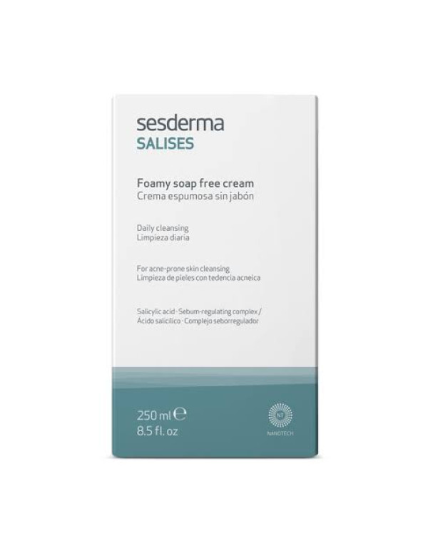 Salises Cr Espuma S/ Sabão Facial 250Ml