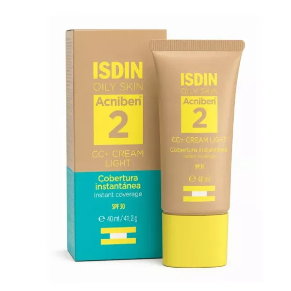 Isdin Acniben Cc+ Cr Spf30 Light 40Ml