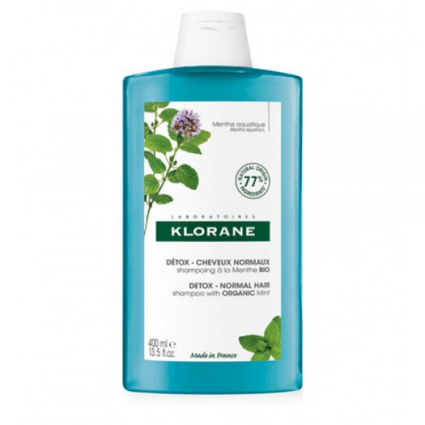 Klorane Capilar Champo Menta Aquatica 400ml