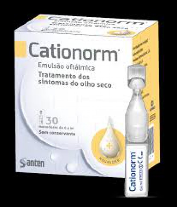 Cationorm Colirio Emul Monod 0,4 Ml X30