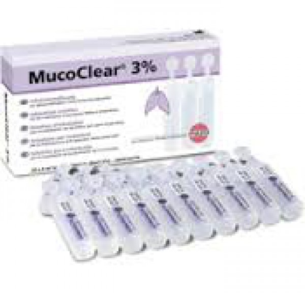 Mucoclear 3% Sol Inal Salina Hipert