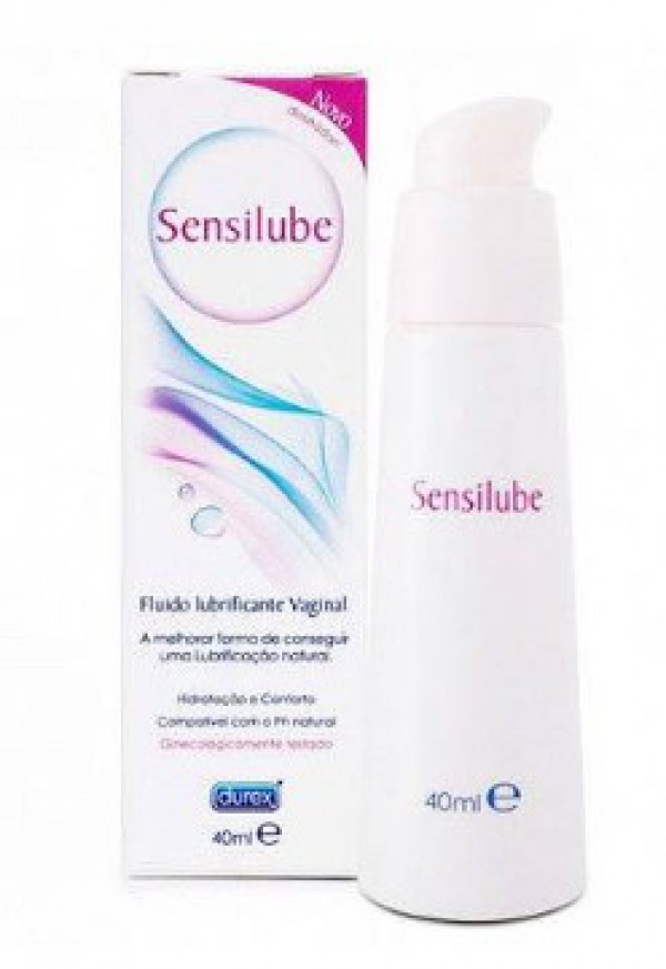 Durex Sensilube Duo Fluido Lubrificante Vaginal 2 x 40 ml com Oferta de 2ª Embalagem