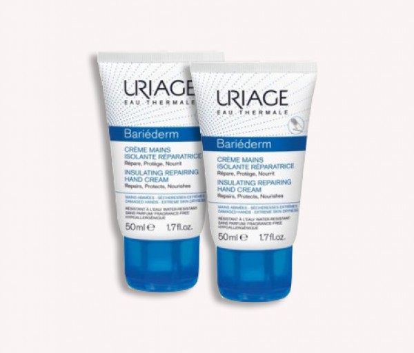 Uriage Bariéderm Duo Creme de mãos 2 x 50 ml