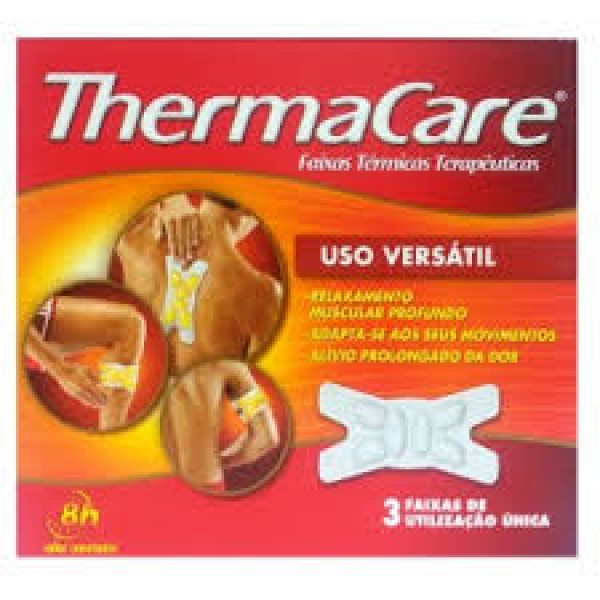 Thermacare Versatéis Faixa Termicas Terapêuticas X 3