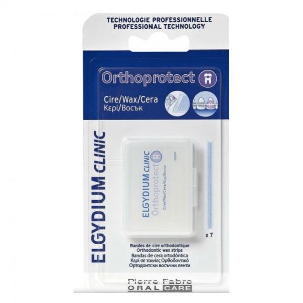 Elgydium Clinic Cera Orthoprotect Tira X7