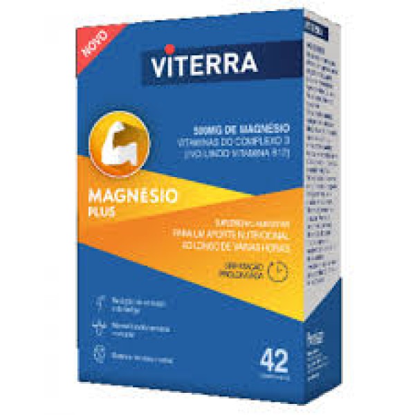 Viterra Magnésio Plus Comprimidos, Blister 42Unidade(s)