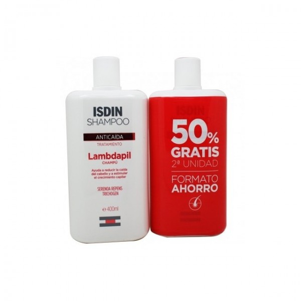 Lambdapil Anticaida Duo Champô 2 x 400 ml com Desconto de 50% na 2ª Embalagem