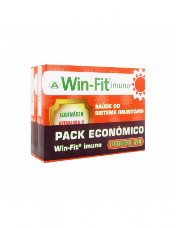 Win-Fit Imuno Duo Pack Económico com Desconto -5€ - 2 x30 Comprimidos