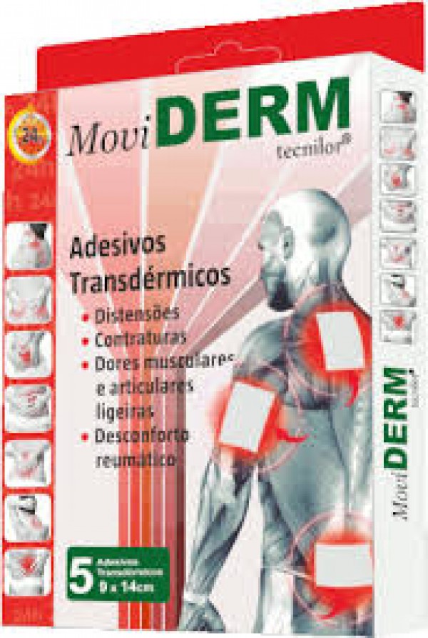 Moviderm Ades Transderm 9x14cm X5