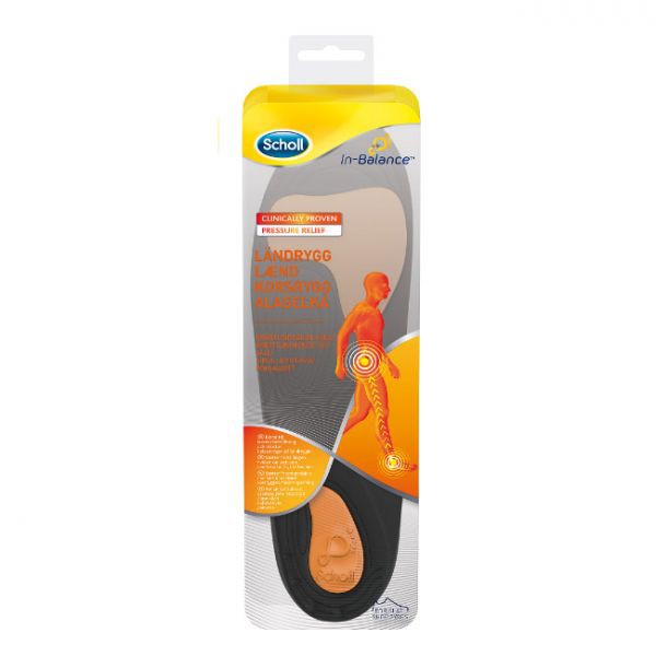 Scholl In Balance Palmilha Zona Lomb Ts X2