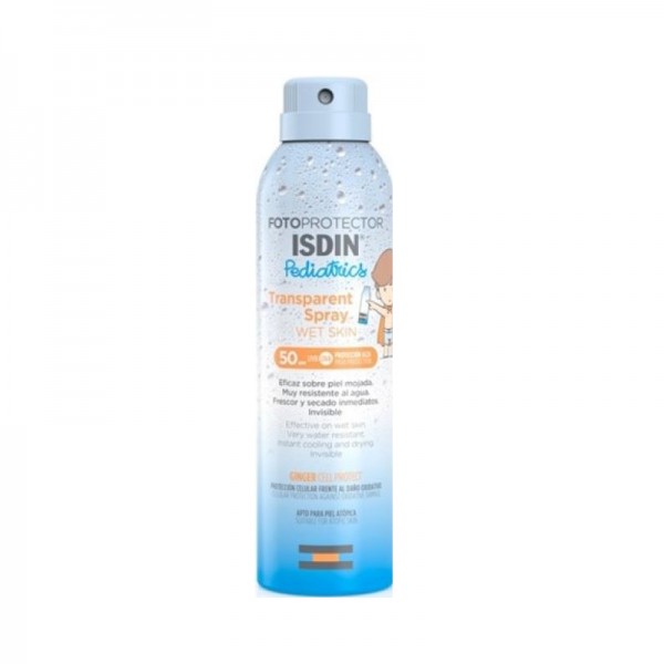 Fotoprot Isdin Pediatrico Transparente Spray Wet Skin 50 250Ml
