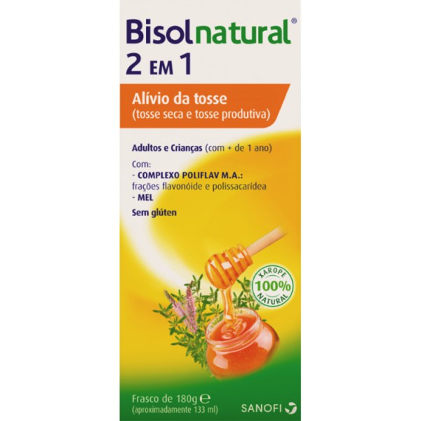 Bisolnatural Xarope 2em1 133ml