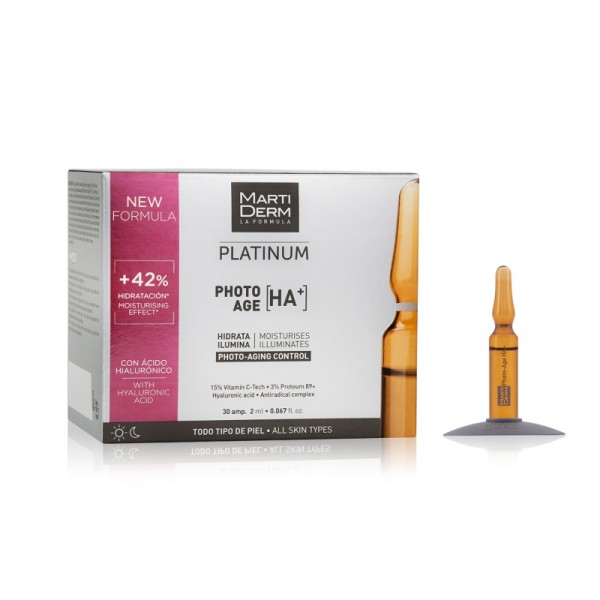 Martiderm Platin Photo-Age Ha+ Ampolas 2Ml X30