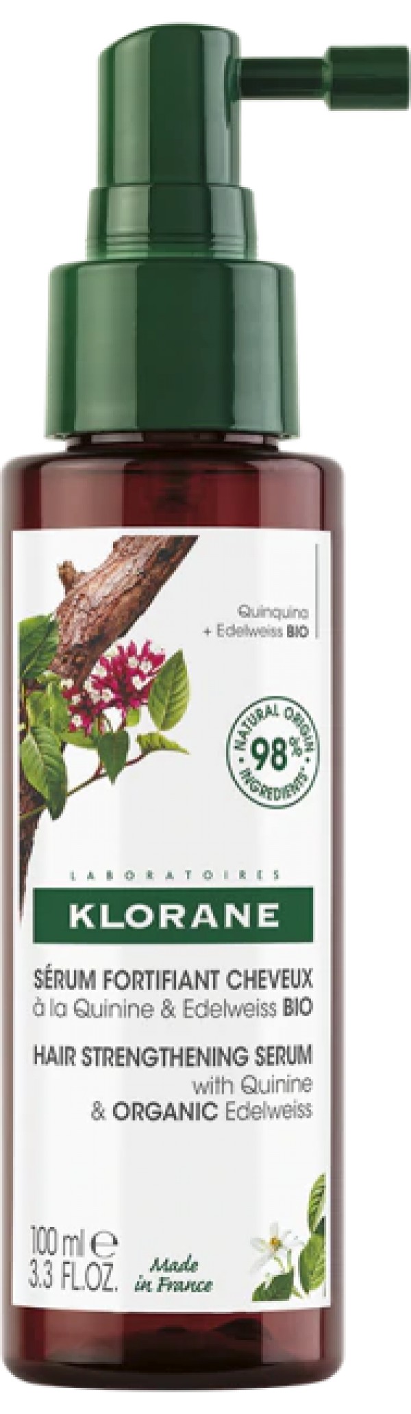 Klorane Capilar Serum Quinina/Edelvaisse Bio100M